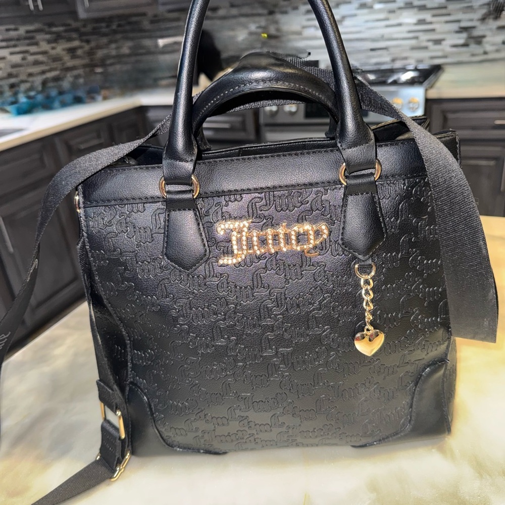 Juicy Couture  purse Black with Gold Accents